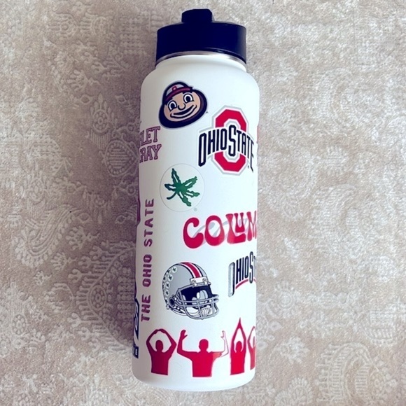 Brand New The Memory Company Ohio State 34 Oz Stainless Steel Water Bottle - Picture 4 of 10